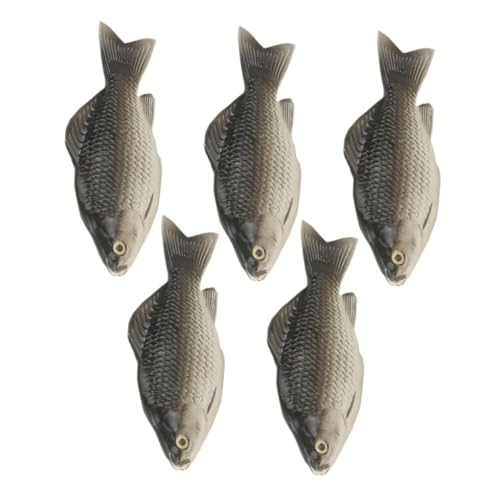 Gatuida 5 Stück Teiliges Künstliche Fisch Modelle aus Schaumstoff Realistische Aquarium Deko für Fischbecken Terrarien Bildungsmodell Geeignet von Gatuida