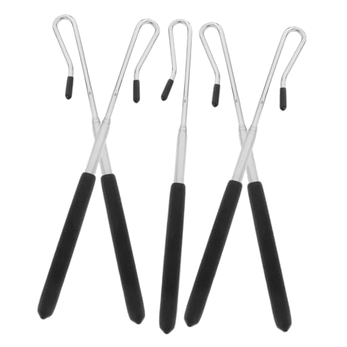 Gatuida 5 Stück Teiliges Metall Handpuppen Steuerstäbe Ausziehbare Puppenstangen für Präzise Steuerung Leicht und Tragbar für Bühnenaufführungen und Reisen Gatuida 5 Stück Teiliges Metall Handpuppen Steuerstäbe Ausziehbare Puppenstangen für Präzise Steuerung Leicht und Tragbar für Bühnenaufführungen und Reisen von Gatuida