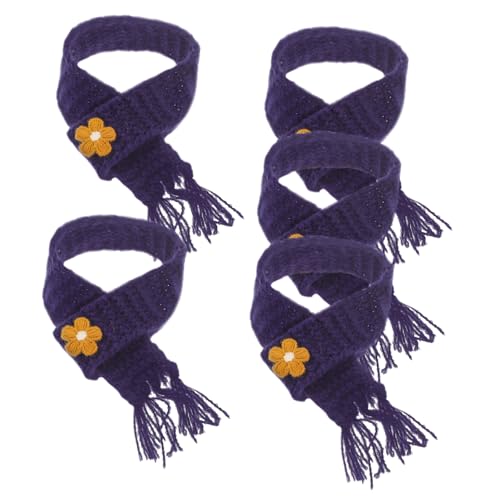 Gatuida 5 Stück Teiliges Mini Strickschal Verstellbarer Puppenschal Weicher Halstuch für DIY Basteln Partygunst Gatuida 5 Stück Teiliges Mini Strickschal Verstellbarer Puppenschal Weicher Halstuch für DIY Basteln Partygunst von Gatuida