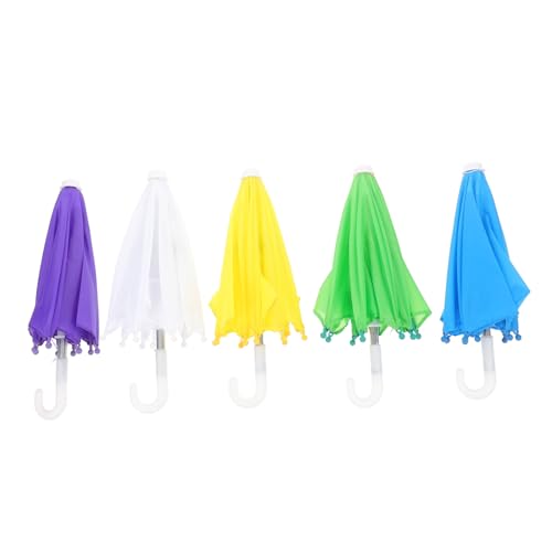 Gatuida 5 Stück Teiliges Miniatur Puppenhaus Deko mit Bunten Miniatur Regenschirmen Stilvolle Mini Figur Sonnenschirme für Fotorequisiten und Puppenhausgestaltung Gatuida 5 Stück Teiliges Miniatur Puppenhaus Deko mit Bunten Miniatur Regenschirmen Stilvolle Mini Figur Sonnenschirme für Fotorequisiten und Puppenhausgestaltung von Gatuida