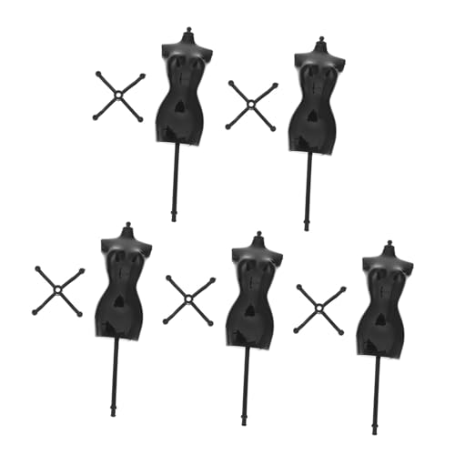 Gatuida 5 Stück Teiliges Miniatur puppenständer Schwarzes Puppenkleider Display Rack Kindersicher Glatte Oberfläche für Puppenhaus Zubehör und Geburtstagsgeschenke Gatuida 5 Stück Teiliges Miniatur puppenständer Schwarzes Puppenkleider Display Rack Kindersicher Glatte Oberfläche für Puppenhaus Zubehör und Geburtstagsgeschenke von Gatuida