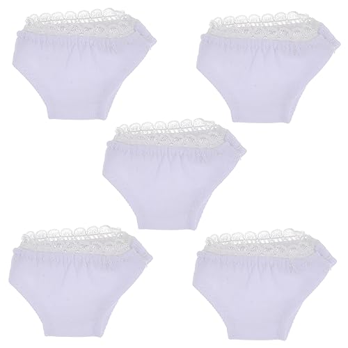 Gatuida 5 Stück Teiliges Puppenunterwäsche aus Elastischer Alleskönnende Puppenunterhosen für Spielzeugpuppen Geeignet für Barbie und Ähnliche Modelle Gatuida 5 Stück Teiliges Puppenunterwäsche aus Elastischer Alleskönnende Puppenunterhosen für Spielzeugpuppen Geeignet für Barbie und Ähnliche Modelle von Gatuida