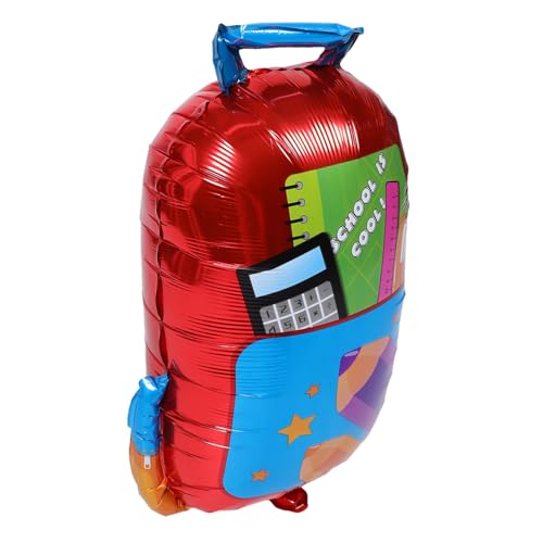 Gatuida 5 Stück Teiliges Schulranzen Form Luftballons aus Robustem Aluminiumfolie Wiederverwendbar Schnell Aufblasbar für Kindergarten und Klassenzimmer Dekoration zum Schulanfang Gatuida 5 Stück Teiliges Schulranzen Form Luftballons aus Robustem Aluminiumfolie Wiederverwendbar Schnell Aufblasbar für Kindergarten und Klassenzimmer Dekoration zum Schulanfang von Gatuida