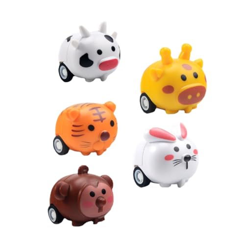 Gatuida 5 Stück Teiliges Tierform Rückziehauto Kreatives Friktionsauto für Kleinkinder Fördert Motorik und Kognitive Entwicklung Partygeschenk Gatuida 5 Stück Teiliges Tierform Rückziehauto Kreatives Friktionsauto für Kleinkinder Fördert Motorik und Kognitive Entwicklung Partygeschenk von Gatuida
