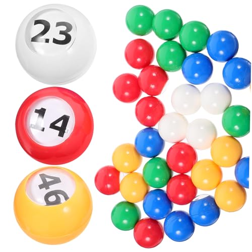 Gatuida 50 Stück Bunte Lotteriebälle Fenster Nummerierte Spielbälle für Erwachsene Partyspiele für Tombola und Gewinnspiele Leicht und Tragbar Farbige Spielzeugkugeln für Spaß und Gatuida 50 Stück Bunte Lotteriebälle Fenster Nummerierte Spielbälle für Erwachsene Partyspiele für Tombola und Gewinnspiele Leicht und Tragbar Farbige Spielzeugkugeln für Spaß und von Gatuida
