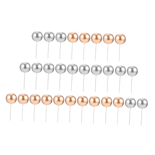 Gatuida 50 Stück Dekorative Cake Picks Schaumkugel Cake Topper Silber und Gold für Geburtstagsfeiern Hochzeiten und Dessertdekorationen Einfach zu Verwenden ohne Montage Erforderlich Gatuida 50 Stück Dekorative Cake Picks Schaumkugel Cake Topper Silber und Gold für Geburtstagsfeiern Hochzeiten und Dessertdekorationen Einfach zu Verwenden ohne Montage Erforderlich von Gatuida