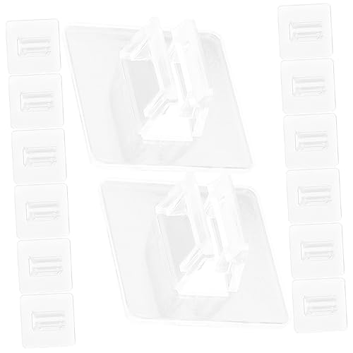 Gatuida 50 Stück Kartenständer Transparent Kartenhalter für Visitenkarten Stabiler Kartenständer für Elegantes Design zur Organisation von Namensschildern und Karten von Gatuida