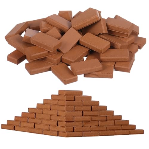 Gatuida 50 Stück Maßstab Rechteckige Simulation für DIY Sandtisch Mikro Landschaft Modellbau Realistische Bausteine für Architektur und Puppenhaus Gatuida 50 Stück Maßstab Rechteckige Simulation für DIY Sandtisch Mikro Landschaft Modellbau Realistische Bausteine für Architektur und Puppenhaus von Gatuida