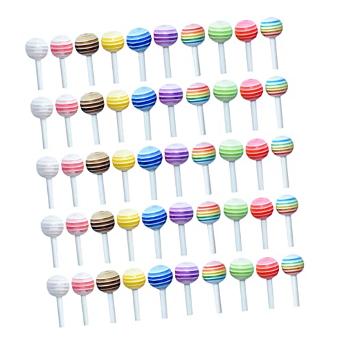 Gatuida 50 Stück Mini Lutscher Deko aus Realistische Lutscher Modelle für Miniaturhäuser Kreative Bastelideen und Kinderzimmer Dekoration Leicht und Gatuida 50 Stück Mini Lutscher Deko aus Realistische Lutscher Modelle für Miniaturhäuser Kreative Bastelideen und Kinderzimmer Dekoration Leicht und von Gatuida