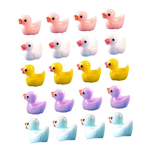 Gatuida 50 Stück Miniatur Resin Enten Figuren Harz Dekoration für Bonsai Mikrolandschaften und Garten Süße Deko für Aquarien und Miniaturgärten Farben Je Gatuida 50 Stück Miniatur Resin Enten Figuren Harz Dekoration für Bonsai Mikrolandschaften und Garten Süße Deko für Aquarien und Miniaturgärten Farben Je von Gatuida