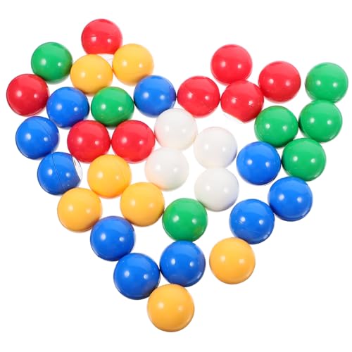 Gatuida 50 Stück Teiliges Bunte Lotteriebälle mit Großen Zahlen Leichte Langlebige Raffle Kugeln für Partyspiele Verlosungen Veranstaltungen und Bingo Spielspaß von Gatuida
