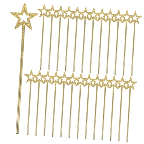 Gatuida 50 Stück Teiliges Goldene Sternen Feenstäbe mit Fünfzackigem Design Leichte Festival Accessoires für Partygeschenke Prinzessin Stil Feenstäbe für Cosplay Tanz Fotografie und Gatuida 50 Stück Teiliges Goldene Sternen Feenstäbe mit Fünfzackigem Design Leichte Festival Accessoires für Partygeschenke Prinzessin Stil Feenstäbe für Cosplay Tanz Fotografie und von Gatuida
