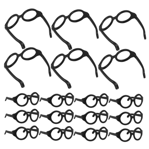 Gatuida 50 Stück Teiliges Mini rundbrillen Puppenzubehör Schwarze Lustige Brillen für Puppenkleidung Leichte Mode Accessoires für Dollhouse Dekoration und Cosplay Gatuida 50 Stück Teiliges Mini rundbrillen Puppenzubehör Schwarze Lustige Brillen für Puppenkleidung Leichte Mode Accessoires für Dollhouse Dekoration und Cosplay von Gatuida