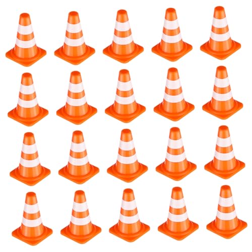 Gatuida 50 Stück Verkehrskognitives Mini- für Straßensperren Miniatur Barrikade Spielzeugkegel Straßenkegel winzige Minature Mini-Konstruktionskegel Plastik Gatuida 50 Stück Verkehrskognitives Mini- für Straßensperren Miniatur Barrikade Spielzeugkegel Straßenkegel winzige Minature Mini-Konstruktionskegel Plastik von Gatuida