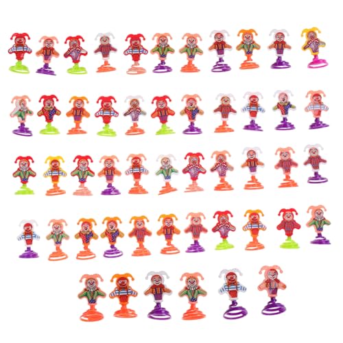 Gatuida 50Stücke Fröhlicher Clown Fidget Frühlingsspielzeug für Partys und Vorschule Fördert Kreativität Soziale Fähigkeiten und Logisches Unterhaltsame von Gatuida
