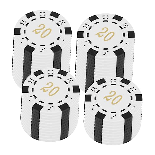 Gatuida 50Stücke Leichte Spielchips Kunststoff Münzen für Bingo Party und Unterrichtszwecke Langlebig und Sicher für Mathe Lernspiele und Veranstaltungen von Gatuida