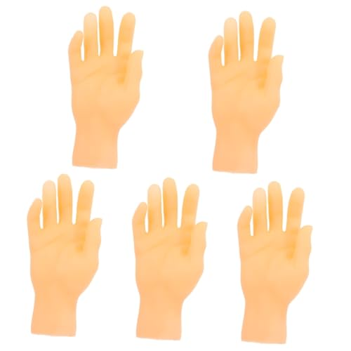 Gatuida 5St Handmodell-Requisiten Ringhalter Perückenständer Streich Fingerpuppen Nagel Charms schaufensterpuppe Schmuckdisplay Displayhalter für Handmodelle Handpuppenständer Vinyl Khaki Gatuida 5St Handmodell-Requisiten Ringhalter Perückenständer Streich Fingerpuppen Nagel Charms schaufensterpuppe Schmuckdisplay Displayhalter für Handmodelle Handpuppenständer Vinyl Khaki von Gatuida