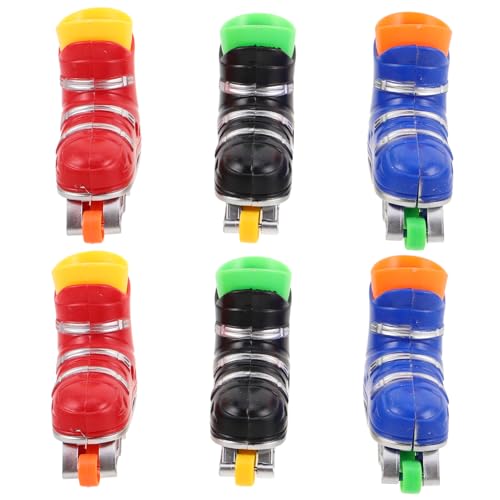 Gatuida 6 Paare Fingerboards für Spaß im Büro und Altersgruppen Leicht und Kompakt Fördert Hand Augen Koordination und Reaktionsfähigkeit von Gatuida
