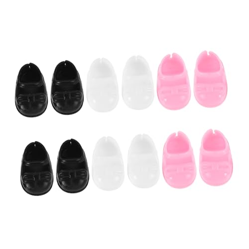 Gatuida 6 Paare Mini Puppenschuhe Flach Stiefel Miniatur Zubehör für Puppen Kostüm Dekoration in Gatuida 6 Paare Mini Puppenschuhe Flach Stiefel Miniatur Zubehör für Puppen Kostüm Dekoration in von Gatuida