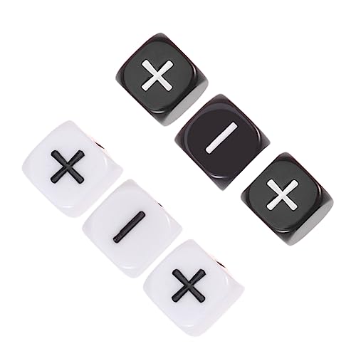 Gatuida 6 Stück 6 Additions Und Subtraktionssymbole Minus Lernspielzeug Würfelspiele Tischwürfel Mathematik Zählwürfel 6 Seitige Würfel Zahlen Punktwürfel Symbole Weißer Gatuida 6 Stück 6 Additions Und Subtraktionssymbole Minus Lernspielzeug Würfelspiele Tischwürfel Mathematik Zählwürfel 6 Seitige Würfel Zahlen Punktwürfel Symbole Weißer von Gatuida