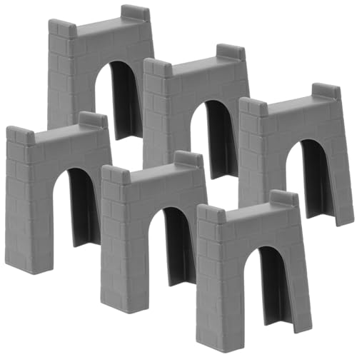 Gatuida 6 Stück Eisenbahn-Pier- Eisenbahnbrücke Brücken Unterstützung Spuren spielzeuge Gleisstützen Zug Eisenbahn zubehör Gleisbrücke Brücke Zugzubehör Plastik Gatuida 6 Stück Eisenbahn-Pier- Eisenbahnbrücke Brücken Unterstützung Spuren spielzeuge Gleisstützen Zug Eisenbahn zubehör Gleisbrücke Brücke Zugzubehör Plastik von Gatuida