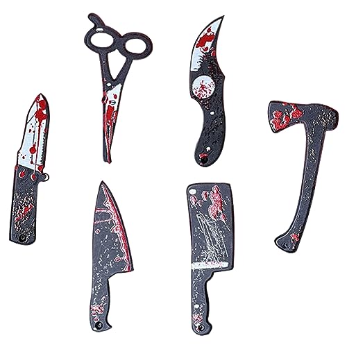 Gatuida 6 Stück Halloween Requisiten Teiliges aus Harz für DIY Deko Miniatur Ornamente für Puppenhaus und Halloween Szenen für Familie und Freunde von Gatuida
