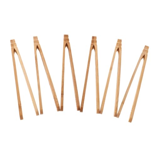 Gatuida 6 Stück Holzpinzetten Montessori für Feinmotorik Sensorische Entwicklung Kleine Vielseitig für Vorschule Greifzangen für Perlen und Bohnen Training Gatuida 6 Stück Holzpinzetten Montessori für Feinmotorik Sensorische Entwicklung Kleine Vielseitig für Vorschule Greifzangen für Perlen und Bohnen Training von Gatuida