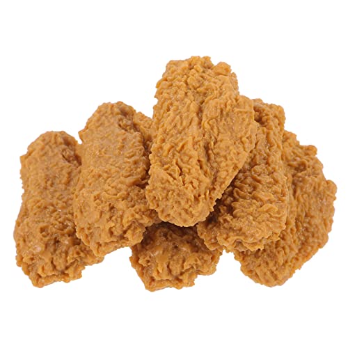 Gatuida 6 Stück Hühnerflügelmodellanhänger Fälschung Gebraten Vorbildliches Huhn Frittierte Hähnchenflügel Nachgeahmter Hühnerflügel Hühnermodell Gefälschte Hühnerflügel Realistisch PVC Gatuida 6 Stück Hühnerflügelmodellanhänger Fälschung Gebraten Vorbildliches Huhn Frittierte Hähnchenflügel Nachgeahmter Hühnerflügel Hühnermodell Gefälschte Hühnerflügel Realistisch PVC von Gatuida
