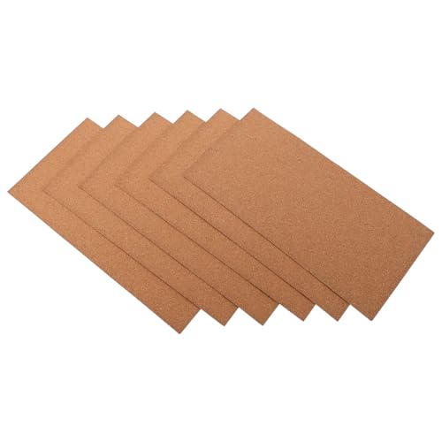 Gatuida 6 Stück Leichte Tragbare Korkbretter für Sandtisch Schutz und Bildungsprojekte Stoßdämpfend und Einfach Zuzuschneiden Gatuida 6 Stück Leichte Tragbare Korkbretter für Sandtisch Schutz und Bildungsprojekte Stoßdämpfend und Einfach Zuzuschneiden von Gatuida