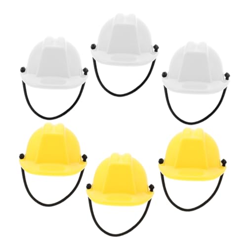 Gatuida 6 Stück Mini Schutzhelme aus Stabilem Kunststoff Realistisch Gestaltete Kleine Bauhelme für Puppen und Deko Leicht und Bruchsicher für Partys und Bastelprojekte Gatuida 6 Stück Mini Schutzhelme aus Stabilem Kunststoff Realistisch Gestaltete Kleine Bauhelme für Puppen und Deko Leicht und Bruchsicher für Partys und Bastelprojekte von Gatuida