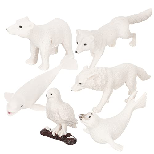 Gatuida 6 Stück Miniatur Tierfiguren Teiliges Set für Realistische Wildtiermodelle Lernspielzeug Kreativität und Wissensvermittlung über Tiere für Dekoration und Spiel Gatuida 6 Stück Miniatur Tierfiguren Teiliges Set für Realistische Wildtiermodelle Lernspielzeug Kreativität und Wissensvermittlung über Tiere für Dekoration und Spiel von Gatuida