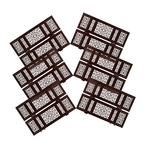 Gatuida 6 Stück Puppenhaus Raumteiler Faltbildschirm Filz Dekoration für Puppenzimmer und Kreative Spielumgebung Gatuida 6 Stück Puppenhaus Raumteiler Faltbildschirm Filz Dekoration für Puppenzimmer und Kreative Spielumgebung von Gatuida