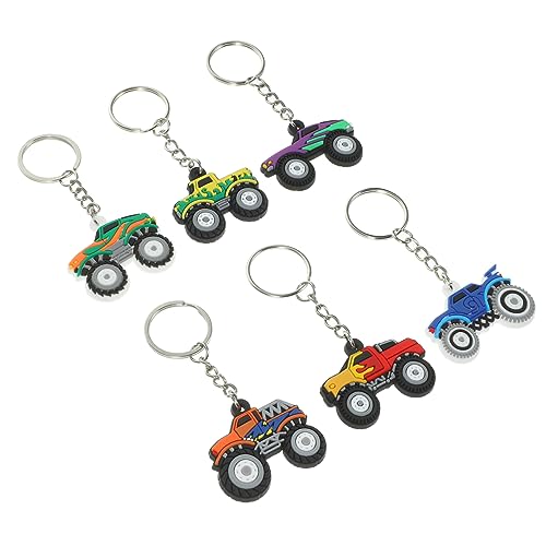 Gatuida 6 Stück Schlüsselanhänger Offroad Fahrzeug Pendelanhänger Deko Schlüsselbund für Damen Multifunktionale für Hochzeiten Geburtstagsfeiern und Mehr von Gatuida