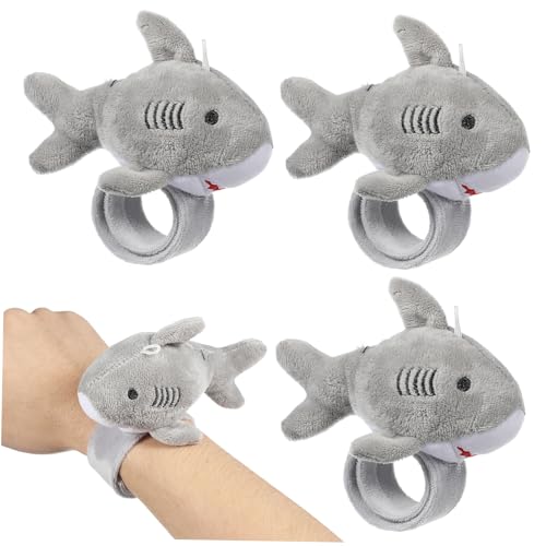 Gatuida 6 Stück Sprengring aus Haifischstoff Slap -Bänder Shark-Slap-Armbänder Party Plüsch-Tier-Slap-Bänder Kuscheltier-Klapparmbänder für Haidekoration Kinderarmband Hai-Anhänger Gatuida 6 Stück Sprengring aus Haifischstoff Slap -Bänder Shark-Slap-Armbänder Party Plüsch-Tier-Slap-Bänder Kuscheltier-Klapparmbänder für Haidekoration Kinderarmband Hai-Anhänger von Gatuida