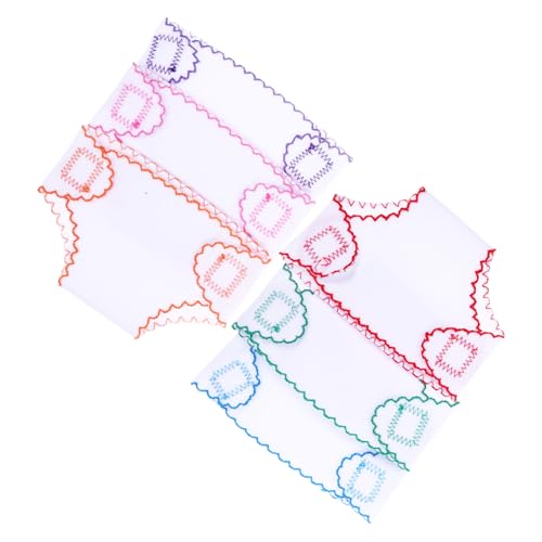 Gatuida 6 Stück Stoffwindeln für Minipuppen Neugeborenes kleines Mädchen Babypuppenzubehör Babypuppe mit Windel Größe Neugeborene Windeln für wiedergeborenes Babypuppe Windeln Babypuppe von Gatuida