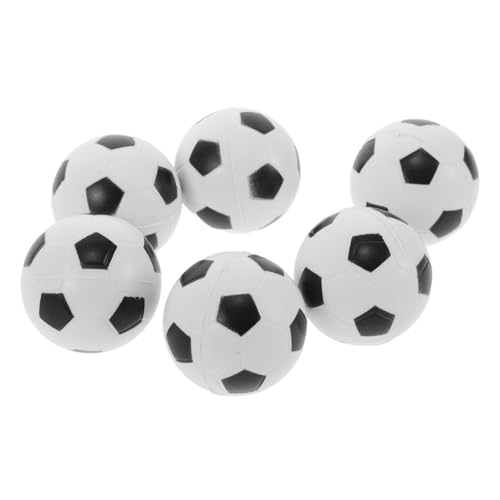 Gatuida 6 Stück Stressbälle Mini Fußball aus PU Schaum Entspannungsspielzeug für Erwachsene Party und Stressabbau Gatuida 6 Stück Stressbälle Mini Fußball aus PU Schaum Entspannungsspielzeug für Erwachsene Party und Stressabbau von Gatuida