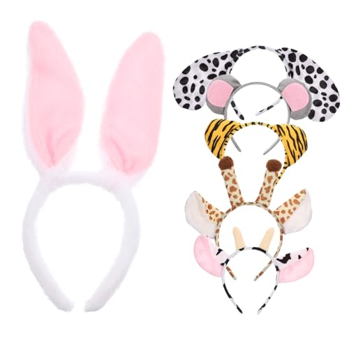 Gatuida 6 Stück Teiliges Cartoon Tier Stirnband Weiche Plüsch Haarreifen für Erwachsene Niedliche Party Haaraccessoires für Fasching Kostüm und Cosplay Bequem und Haarschonend Gatuida 6 Stück Teiliges Cartoon Tier Stirnband Weiche Plüsch Haarreifen für Erwachsene Niedliche Party Haaraccessoires für Fasching Kostüm und Cosplay Bequem und Haarschonend von Gatuida