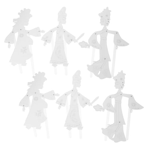 Gatuida 6 Stück Teiliges DIY Schattenpuppenspiel Bastelset Traditionelle Chinesische Handpuppen mit Bunten Materialien für Kindergarten und Familien Kreative Schattentheater Gatuida 6 Stück Teiliges DIY Schattenpuppenspiel Bastelset Traditionelle Chinesische Handpuppen mit Bunten Materialien für Kindergarten und Familien Kreative Schattentheater von Gatuida