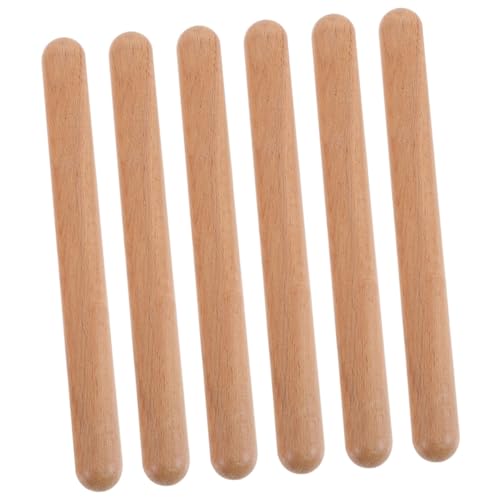 Gatuida 6 Stück Teiliges Holz Rhythmusset für Sicher und Langlebig Glatte Oberfläche Musikalisches für Frühe Bildung und Spielerisches Lernen im Kindergarten Gatuida 6 Stück Teiliges Holz Rhythmusset für Sicher und Langlebig Glatte Oberfläche Musikalisches für Frühe Bildung und Spielerisches Lernen im Kindergarten von Gatuida