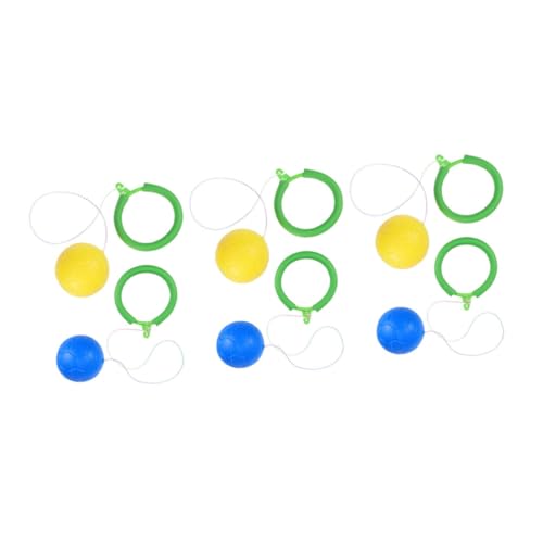 Gatuida 6 Stück Teiliges Hüpfbälle für Einbeinig Springende Bouncing Balls in Gelb und Blau Leichtes Fitnessspielzeug für Drinnen und Draußen Sicher und Gelenkschonend für Bewegung und Gatuida 6 Stück Teiliges Hüpfbälle für Einbeinig Springende Bouncing Balls in Gelb und Blau Leichtes Fitnessspielzeug für Drinnen und Draußen Sicher und Gelenkschonend für Bewegung und von Gatuida