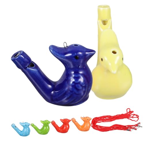 Gatuida 6 Stücke Keramik Vogel Pfeifen Spielzeug Für Junge Mädchen Party-gastgeschenke Bad Musikalischer Geburtstag Präsentiert Gatuida 6 Stücke Keramik Vogel Pfeifen Spielzeug Für Junge Mädchen Party-gastgeschenke Bad Musikalischer Geburtstag Präsentiert von Gatuida