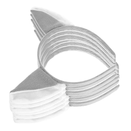 Gatuida 6 Stück Teiliges Kuscheltier Haarreifen Ultraleicht Bequem Tierische Stirnbänder für Kinderkostüme Cosplay Halloween Partyzubehör Niedliche Tierkopfbedeckungen Vielseitig von Gatuida
