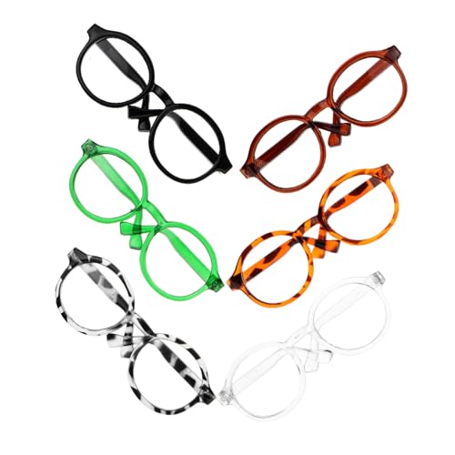 Gatuida 6 Stück Teiliges Miniatur Puppenbrillen aus Leichtem Kunststoff Modische Dekorative Accessoires für Puppen Vielseitig Einsetzbar Fotorequisite für Kreatives Rollenspiel Gatuida 6 Stück Teiliges Miniatur Puppenbrillen aus Leichtem Kunststoff Modische Dekorative Accessoires für Puppen Vielseitig Einsetzbar Fotorequisite für Kreatives Rollenspiel von Gatuida