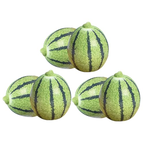 Gatuida 6 Stück Teiliges Miniatur Wassermelonen Modelle Realistische Puppenhaus Früchte Dekoration für DIY Liebhaber und Sammler in Leuchtenden Farben Gatuida 6 Stück Teiliges Miniatur Wassermelonen Modelle Realistische Puppenhaus Früchte Dekoration für DIY Liebhaber und Sammler in Leuchtenden Farben von Gatuida
