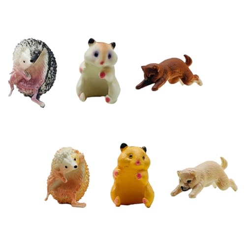 Gatuida 6 Stück Teiliges Niedlicher Hamster und Igel Tassenrand Dekoration PVC Figuren für Tassenrand Charmante Sammlerstücke und Teetassen Hänger Lebensechte Tierfiguren Gatuida 6 Stück Teiliges Niedlicher Hamster und Igel Tassenrand Dekoration PVC Figuren für Tassenrand Charmante Sammlerstücke und Teetassen Hänger Lebensechte Tierfiguren von Gatuida