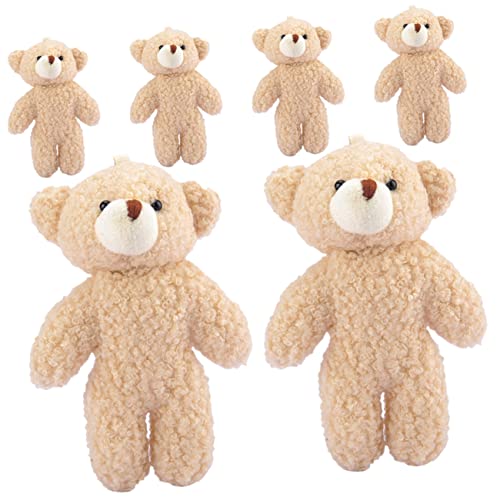 Gatuida 6 Stück Teiliges Plüschbär Schlüsselanhänger Niedliche Schlüsselringe aus Dekoration für Kinderzimmer Taschen und Partys Farbton Gatuida 6 Stück Teiliges Plüschbär Schlüsselanhänger Niedliche Schlüsselringe aus Dekoration für Kinderzimmer Taschen und Partys Farbton von Gatuida