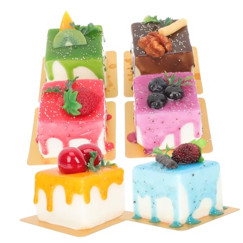 Gatuida 6 Stück Teiliges Realistisches Kuchenmodell Zuverlässige Simulationstorten Deko Niedliche Dessert Requisiten für Fotografie Laden und Partydekoration Vielseitige Zufällige Farbe Gatuida 6 Stück Teiliges Realistisches Kuchenmodell Zuverlässige Simulationstorten Deko Niedliche Dessert Requisiten für Fotografie Laden und Partydekoration Vielseitige Zufällige Farbe von Gatuida