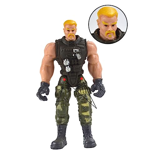 Gatuida 6 Stück Teiliges Special Forces Bewegliche Modellfiguren mit Abnehmbaren Interaktives Kinderspielzeug für Jungen und Mädchen Pädagogisch Wertvolles Rollenspiel Gatuida 6 Stück Teiliges Special Forces Bewegliche Modellfiguren mit Abnehmbaren Interaktives Kinderspielzeug für Jungen und Mädchen Pädagogisch Wertvolles Rollenspiel von Gatuida