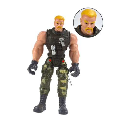 Gatuida 6 Stück Teiliges Special Forces Modellspielzeug mit Abnehmbaren und Beinen Interaktives Action für Jungen und Mädchen Langlebige Kunststofffiguren für Pädagogisches Rollenspiel Ab Gatuida 6 Stück Teiliges Special Forces Modellspielzeug mit Abnehmbaren und Beinen Interaktives Action für Jungen und Mädchen Langlebige Kunststofffiguren für Pädagogisches Rollenspiel Ab von Gatuida