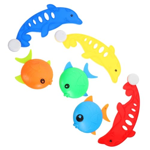 Gatuida 6 Stück Teiliges Tauchspielzeug für Bunten Fischen und Delfinen Wasserfest Langlebig Leicht und Kompakt Geeignet für Schwimmbadspaß und Spielerisches Unterwasserentdecken Gatuida 6 Stück Teiliges Tauchspielzeug für Bunten Fischen und Delfinen Wasserfest Langlebig Leicht und Kompakt Geeignet für Schwimmbadspaß und Spielerisches Unterwasserentdecken von Gatuida